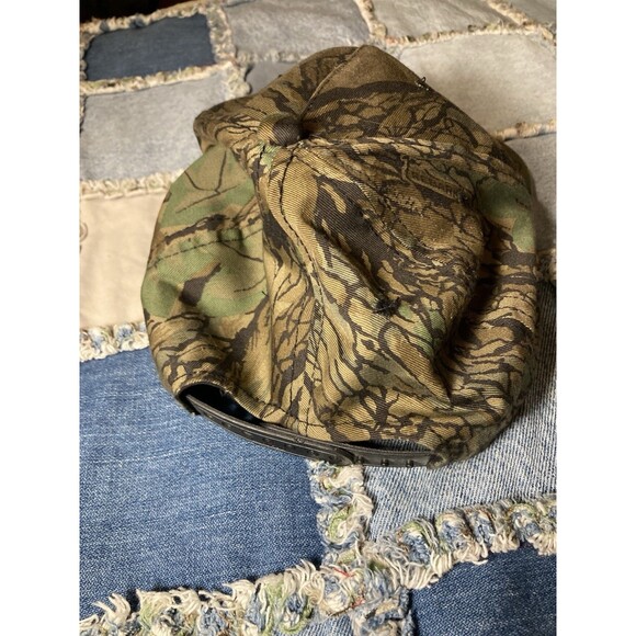 Vintage 90s Camo SnapBack Hat. RTW Carbide Cutting Tools. - Picture 3 of 6